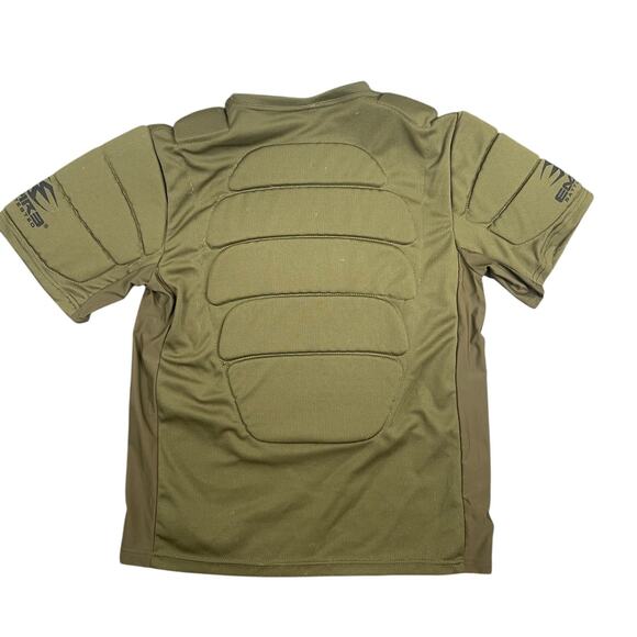 Empire Battle Tested Men Sz S/M Paintball Chest Protector Olive Padded Shirt - Picture 5 of 9
